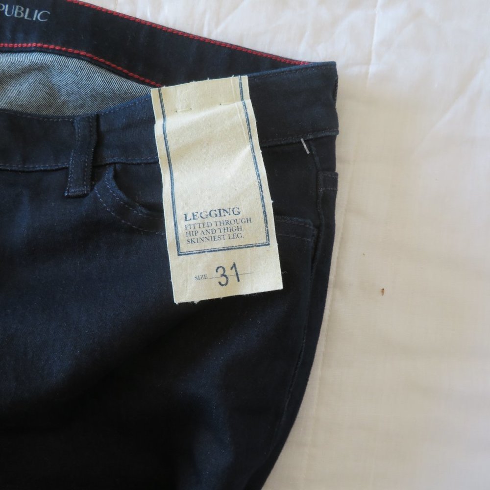 NWT Banana Republic Jean Leggings Size 31 - Picture 7 of 7